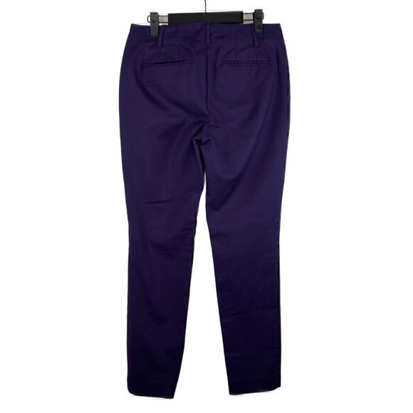 Boden Chelsea Turn Up Slim Straight Trousers in Deep Purple Size US 6R - Picture 2 of 9
